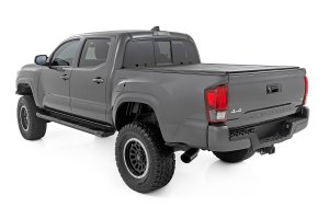 Toyota Tacoma Running Boards - Rough Country - HD2 Aluminum - Black - '05-'23 Toyota Tacoma Running Boards - Rough Country - HD2 Aluminum - Black - '05-'23
